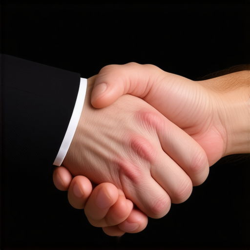 Россиянина оштрафовали за слишком крепкое рукопожатие