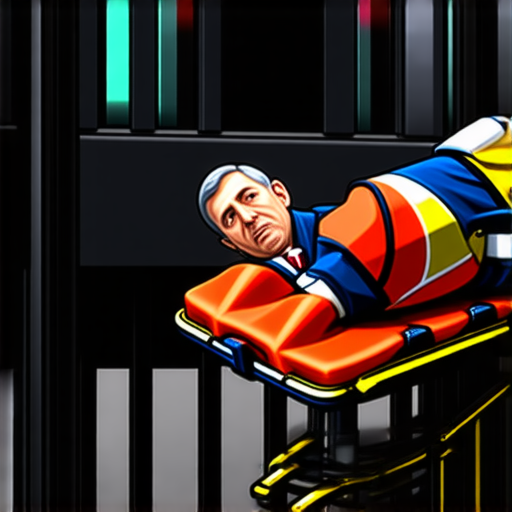 Из редакции «Новой газеты» вынесли мужчину на носилках во время обысков