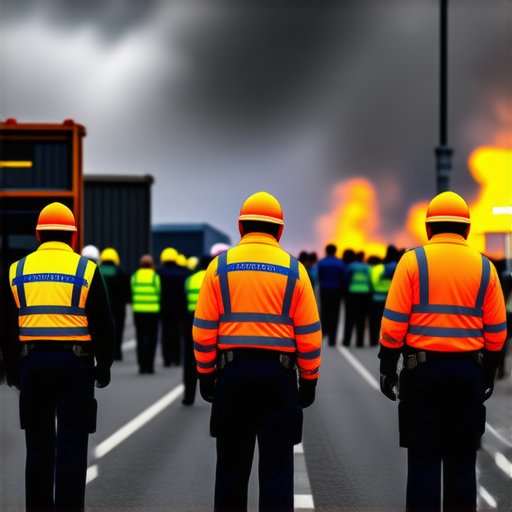 Протестующие в Ирландии заблокировали единственный НПЗ из-за цен на топливо