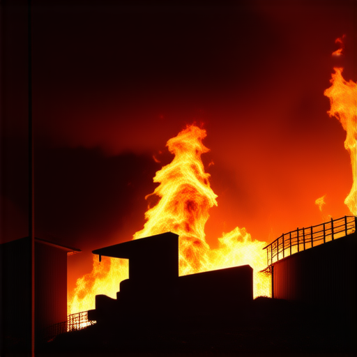 Пожар на партийном производстве: пострадали активисты, оборудование уничтожено