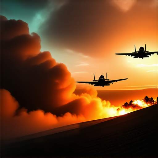 Поэма о воздушном бою и возвращении пилотов