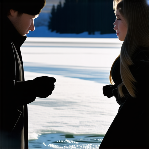 Анне Семенович сделали предложение на льду Байкала