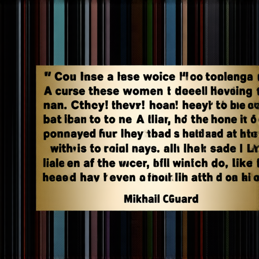 Цитата М. Булгакова из романа «Белая гвардия»