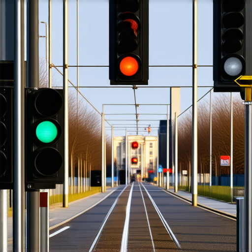 У станции «Горный институт» установят новые светофоры за 68 млн рублей