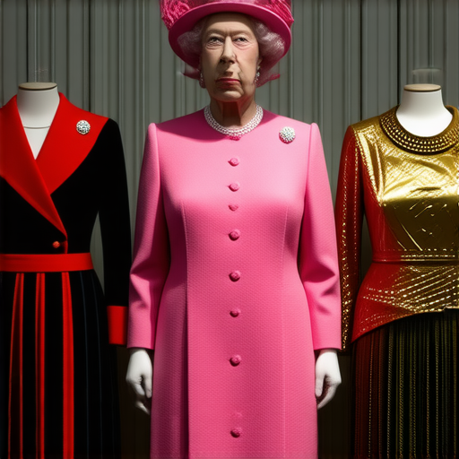 Выставка нарядов королевы Елизаветы II в Лондоне к её 100-летию