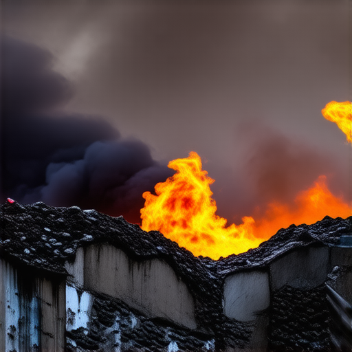 В Лепсари потушили мусорный полигон, дым от которого беспокоил жителей