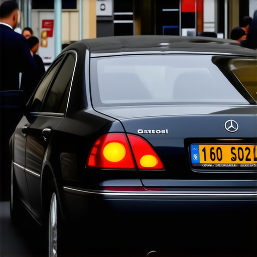 В центре Москвы автомобиль с дипломатическими номерами Саудовской Аравии сбил девушку на пешеходном переходе