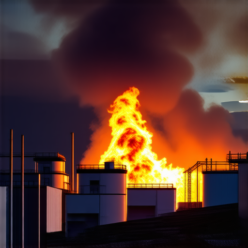 Атака БПЛА на газоперерабатывающий завод в Астрахани: возгорание без жертв