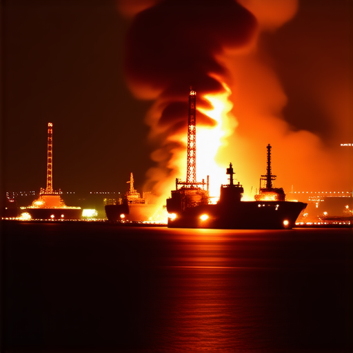 В российских городах снова горят НПЗ. Кадры ночных атак на нефтяную инфраструктуру