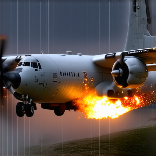 В районе Исфахана сбит самолет Lockheed C-130 Hercules