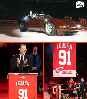 В США чествуют Сергея Федорова