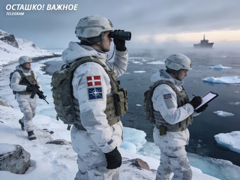 Дания: внимание арктических сил сосредоточено на России