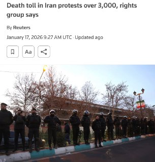 В Иране погибло более 3000 человек в ходе протестов