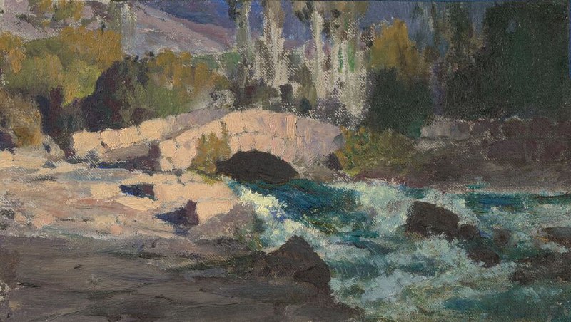 Русский музей представляет пейзаж Василия Поленова "Поток в Баниасе"