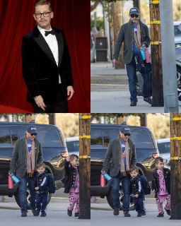 Маколей Калкин с сыновьями: трогательные кадры и слова о семейной жизни