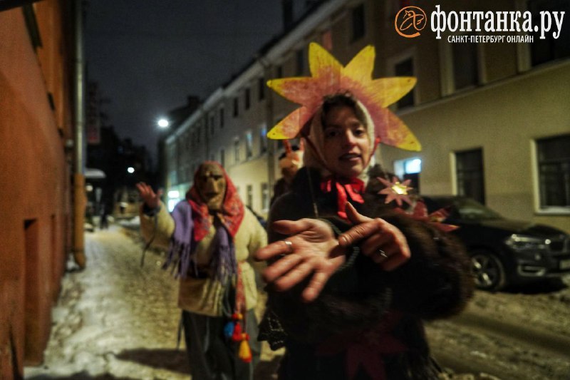В Петербурге колядуют