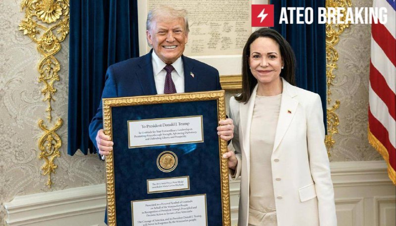 Трамп намекнул на возможное участие Мачадо в венесуэльских переговорах