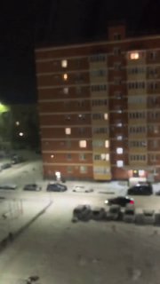 Момент перехвата подряд двух украинских дронов в небе над Краснодарским краем