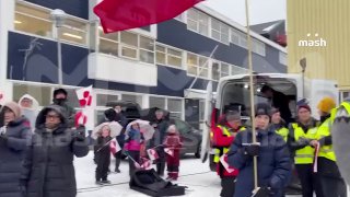 Жители Гренландии протестуют против угроз Трампа об аннексии острова