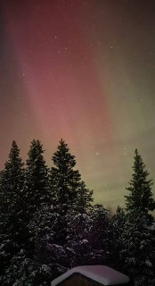 В России зажглось северное сияние