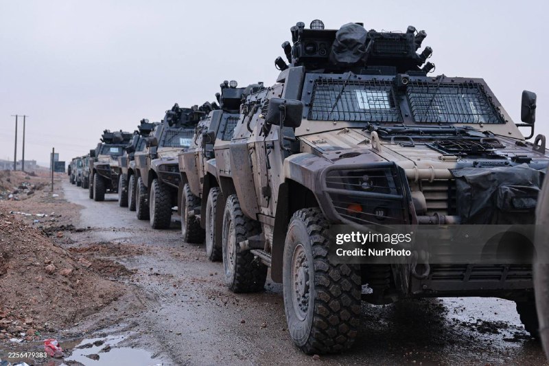 Турецкие бронеавтомобили в Сирии