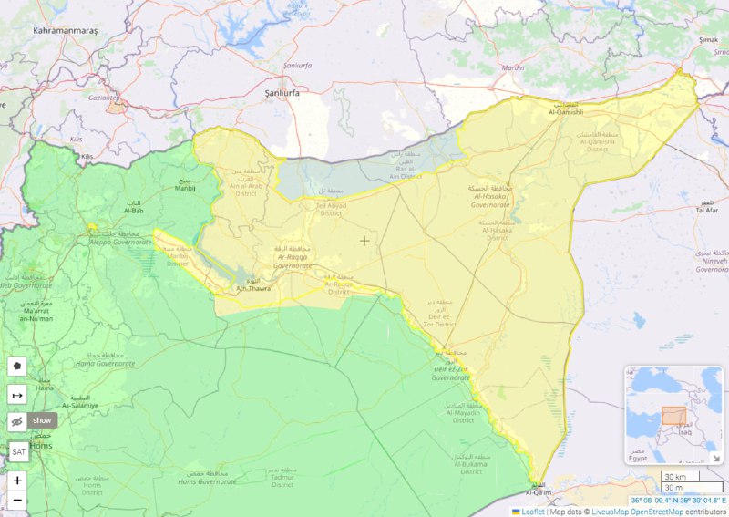 Сирийские курды потеряли контроль над значительной частью территории