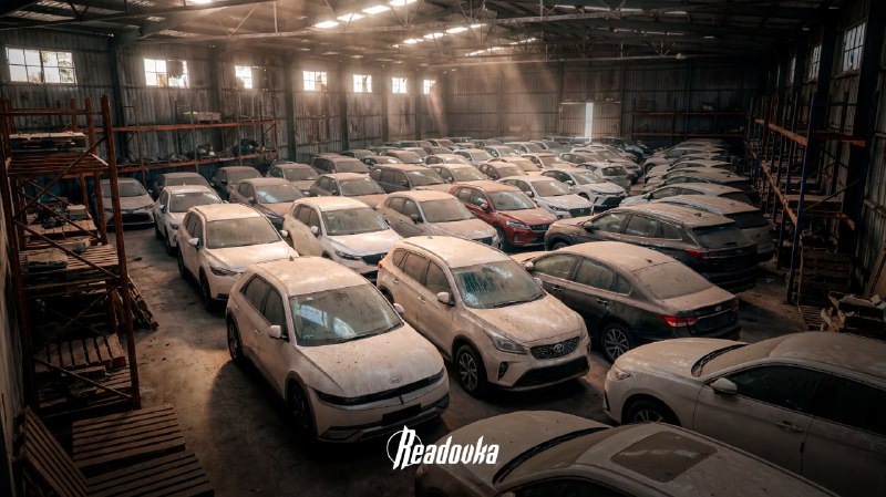 Автомобили застряли в портах из-за утильсбора