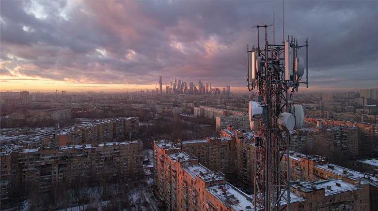 Билайн нарастил строительство сети в Москве и Московской области