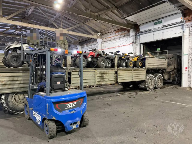 Передача квадроциклов на нужды СВО