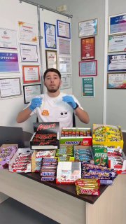 Врач проверил содержание сахара в популярных сладостях