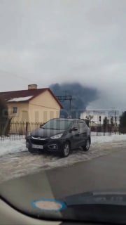 В Львовской области не могут потушить пожар на нефтепроводе после атаки