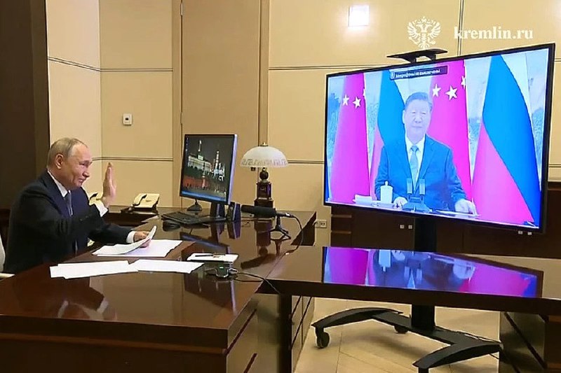 Переговоры между лидерами Китая, России и США