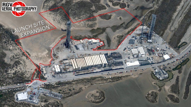 SpaceX получила разрешение на расширение стартовой площадки Starbase
