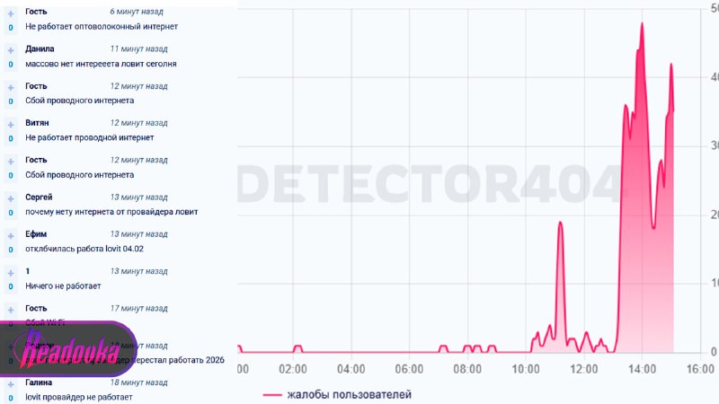 У Lovit крупный сбой в Подмосковье