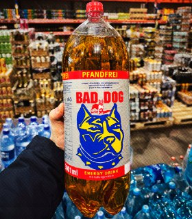 В Калининграде продают энергетик объемом 3 литра