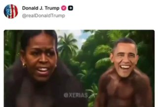 Трамп высмеял Обаму с помощью ИИ