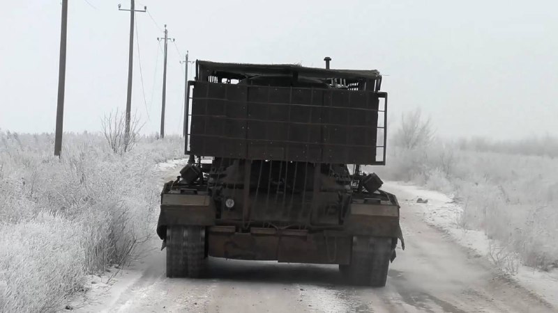 ТОС-3 "Дракон" в действии на Красноармейском направлении