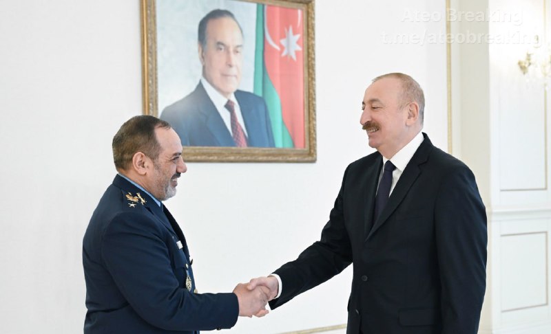 Встреча Алиева и делегации из Ирана