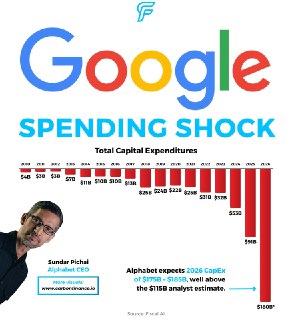 Alphabet увеличила капитальные затраты на AI