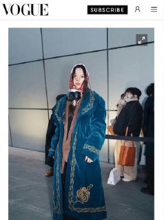 Кыргызстанка Шадия Исаева попала на страницы международного Vogue