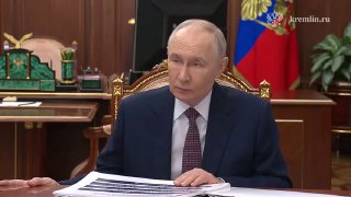 Путин обсудил с Меняйло ситуацию в Северной Осетии