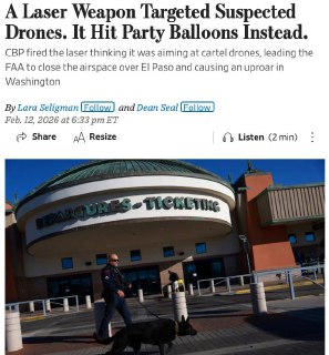 США случайно сбили воздушные шары секретным лазером