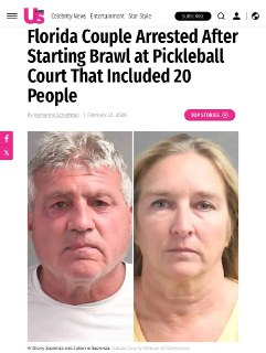 Массовая драка из-за пиклбола во Флориде