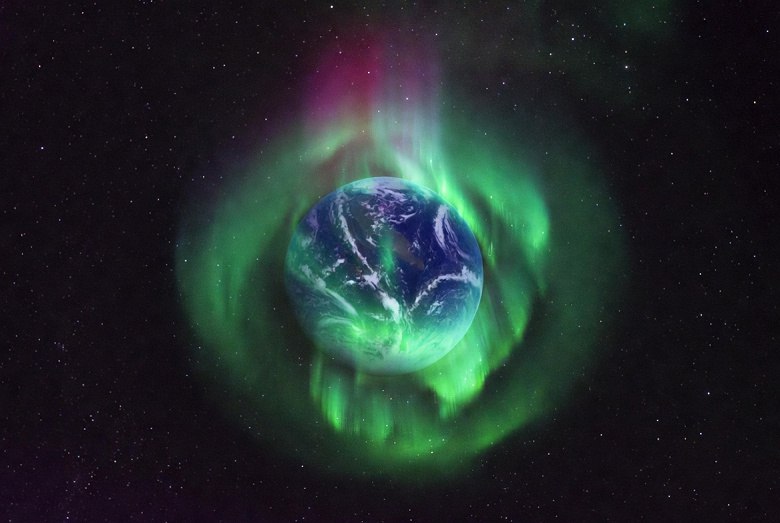 Геомагнитная буря на Земле