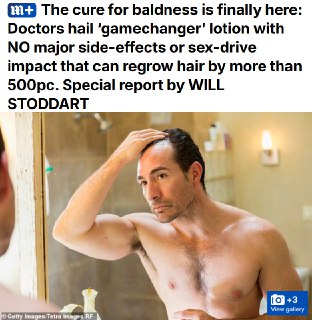 Прорыв в лечении облысения