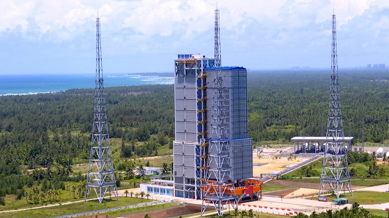 В Китае завершается строительство стартовой площадки для лунных полётов