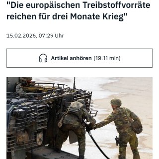 Европе топлива хватит на три месяца войны