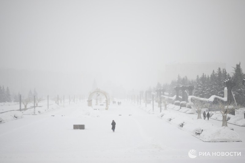 В столичном регионе ожидается метель и понижение температуры