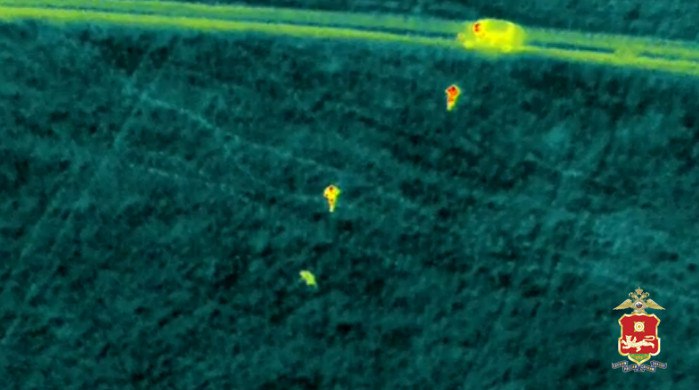 В Хакасии полицейские нашли пропавшую девочку с помощью дрона