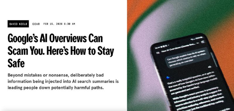 ИИ Google направляет пользователей к мошенникам